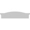 Ekena Millwork Eyebrow Architectural Grade PVC Pediment, 42"W x 10-1/2"H x 2-3/4"P PEDP042X105EYE00 - alternate 4